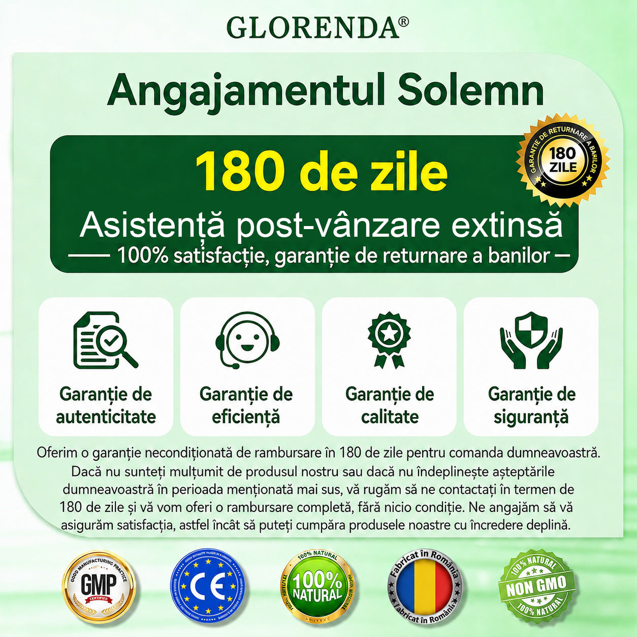 Magazin Oficial | 🌿 GLORENDA® Moringa · Berberină × NAD+ Plasture Avansat Nano cu Microace 10 în 1 (Doar o dată pe zi, schimbări vizibile în 7 zile) ✅ Pentru obezitate, piele lăsată, diabet, apnee în somn, probleme articulare și multe altele