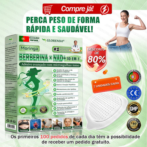 🏆𝑳𝒐𝒋𝒂 𝑶𝒇𝒊𝒄𝒊𝒂𝒍 | 🥼 𝑮𝑳𝑶𝑹𝑬𝑵𝑫𝑨® 𝑴𝒐𝒓𝒊𝒏𝒈𝒂 · 𝑩𝒆𝒓𝒃𝒆𝒓𝒊𝒏𝒂 × 𝑵𝑨𝑫+ 𝑨𝒅𝒆𝒔𝒊𝒗𝒐 𝑨𝒗𝒂𝒏ç𝒂𝒅𝒐 𝑵𝒂𝒏𝒐 𝑴𝒊𝒄𝒓𝒐𝒏𝒆𝒆𝒅𝒍𝒆 10 𝒆𝒎 1(Apenas uma vez por dia, mudanças visíveis em 7 dias)  ✅ Para obesidade, pele flácida, diabetes, apneia do sono, problemas nas articulações e muito mais